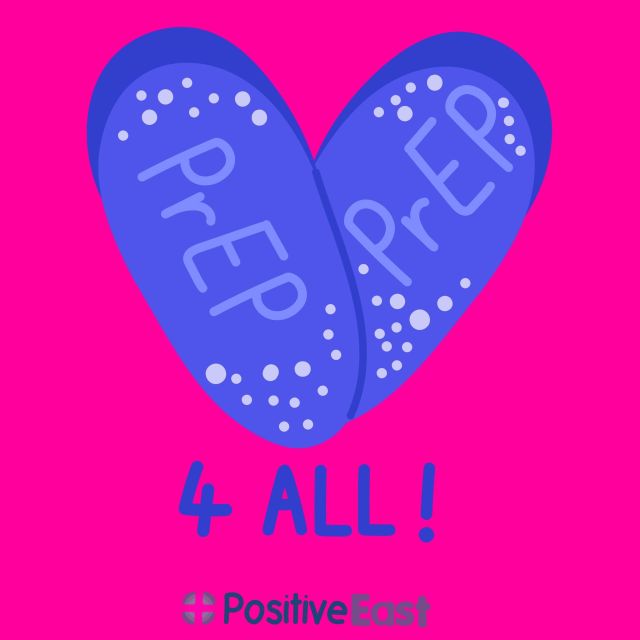 PrEP FOR ALL and U=U!!! 

Two breakthroughs which feels fitting to say on the 14th of February. 

(and Happy Valentine's Day to those who observe). 

PrEP is effective and safe. PrEP stands for pre-exposure prophylaxis and is a pill you take BEFORE you have sex to prevent HIV (even when not using condoms). You can either take PrEP daily or when plan to have sex (this is often called Event-Based Dosing). 

U=U stands for Undetectable = Untransmittable and means that if you are HIV+ and adhering to your medication with an undetectable viral load, it is biologically IMPOSSIBLE to pass HIV on sexually. 

Two incredible breakthroughs, supporting good sexual health and sex positivity for all. ❤❤❤

To learn more, visit our website or get in touch. 

xo

Positive East

Illustrations by @erinaniker