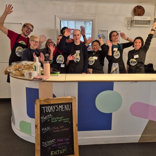 Every Monday we’re delighted to host FoodCycle Stepney Green here at Positive East – offering a free, freshly cooked vegetarian lunch for anyone living with HIV, no matter where in London they live!

For details visit our website https://www.positiveeast.org.uk/whatson/foodcycle-stepney-green-lunch-every-monday-4/

@foodcyclehq